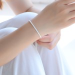 复古流行女式银脚链 服装银饰赠品 简约小麻绳子手链热卖厂家