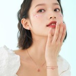 桃花手链女生轻奢小众2023年新款女士手镯生日七夕礼物送女友礼物