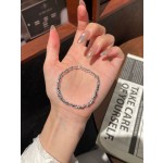 韩版碎银盘缠手链女轻奢小众高级感设计手饰首饰批发手串碎银几两