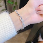 紫藤花赵樱子同款微笑手链女轻奢小众精致高级感送女朋友闺蜜礼物