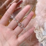 可爱KT猫手链女小清新ins锆石手链学生姐妹款送女友简约百搭手饰