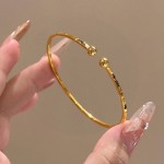 银色鸢尾花十字架手链2026新款冷淡风精致轻奢小众设计手饰品定制