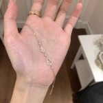 国潮福禄双葫芦手链女简约小众镶钻ins风手环民族风配饰闺蜜礼物