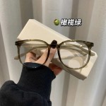 超轻大框眼镜女款无度数高清防蓝光平光镜精致眼镜框女高级感