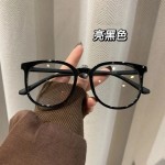 超轻大框眼镜女款无度数高清防蓝光平光镜精致眼镜框女高级感