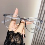 韩系超轻防蓝光眼镜男女款大框眼镜大脸显瘦抖音直播