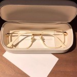 高级感多边形眼镜女款防蓝光平光镜素颜神器眼镜框架