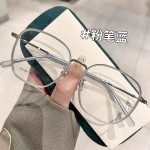 女款防蓝光平光镜大框欧美ins风抖音网红同款眼镜框镜架