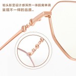 男女防蓝光无度数平光镜女款潮流时尚欧美ins风眼镜