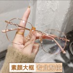 男女防蓝光无度数平光镜女款潮流时尚欧美ins风眼镜