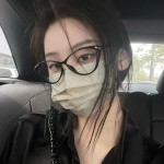 2026新款蝴蝶框眼镜女款无度数防蓝光平光镜超轻舒适眼镜框架