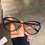 2026新款蝴蝶框眼镜女款无度数防蓝光平光镜超轻舒适眼镜框架
