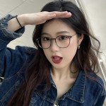 超轻茶色眼镜女款素颜神器大脸显瘦散光眼睛框架圆框