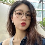 超轻茶色眼镜女款素颜神器大脸显瘦散光眼睛框架圆框