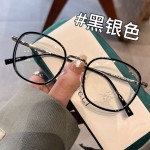 网红TR小红书同款防蓝光方形眼镜女韩版素颜