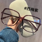 眼镜框大脸专用加宽黑框眼镜女眼镜大框胖脸显瘦