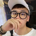 黑框眼镜男女款帅气大框护眼防辐射蓝光圆框平光百搭潮