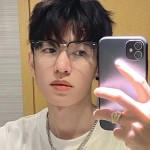 防蓝光平光眼镜理工男款眼镜高清护眼女款半框眼镜框镜架