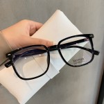 痞帅理工男眼镜时尚防蓝光新款护目平光镜显脸小百搭素颜神器