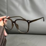 超轻素颜小框眼镜女款显脸白显瘦日常出行拍照打卡平光镜框男
