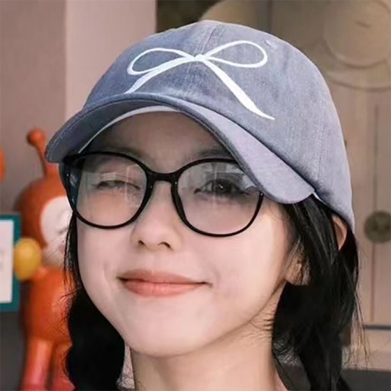 韩系圆框眼镜女 素颜神器防蓝光高级感ins风