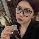美式复古猫眼镜女豹纹玳瑁色大框防蓝光平光镜素颜神器眼镜架