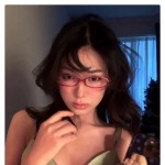 新款素颜辣妹Y2K小框复古椭圆渐变眼镜框红色平光镜凹造型摆拍女