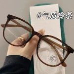 2026超轻大框眼镜女款防蓝光平光镜男框眼镜架