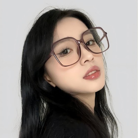 防蓝光眼镜大框眼镜框大脸显瘦镜框女款