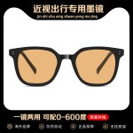 墨镜方框眼镜防紫外线黑框户外钓鱼开车太阳镜UV40