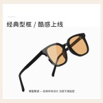 墨镜方框眼镜防紫外线黑框户外钓鱼开车太阳镜UV40