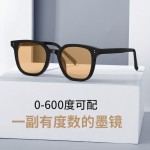 墨镜方框眼镜防紫外线黑框户外钓鱼开车太阳镜UV40
