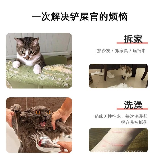 MAJIYAHE猫咪鞋子宠物一次性鞋套猫防抓无纺布防水防脏外出脚套