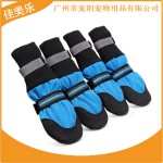 厂家供应狗鞋雨鞋透气不闷脚实心橡胶耐磨鞋底中大型狗狗宠物鞋子