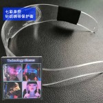 亚马逊赛博朋克科技LED发光眼镜音乐节眼镜酒吧蹦迪派对发光眼镜 （含认证）