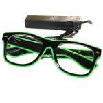 发光眼镜LED米钉声控酒吧聚会礼品音乐气氛用品Neon Glasses