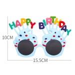 生日快乐派对生日眼镜闺蜜聚会拍照道具个性搞怪墨镜装饰儿童生日
