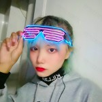 厂家供销派对眼镜无线LED发光百叶窗创意新奇特气氛布置地摊道具