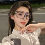 网红时尚骑行眼镜日夜两用户外变色太阳镜运动跑步护目公路车墨镜