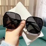 潮流时尚GM太阳镜女款大框高级感墨镜遮阳防紫外线太阳眼镜框批发