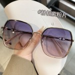 潮流时尚GM太阳镜女款大框高级感墨镜遮阳防紫外线太阳眼镜框批发