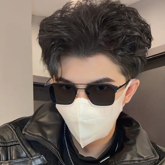 墨镜男开车专用高级感ins痞帅防紫外线太阳镜防晒眼睛韩版潮