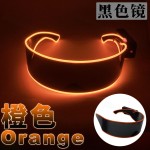 外贸跨境蹦迪发光眼镜搞怪科技感眼镜拍照太阳镜派对酒吧酷炫墨镜