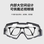 护目镜防灰尘不起雾防雾防尘全封闭式防风风镜防飞溅花粉防护眼镜