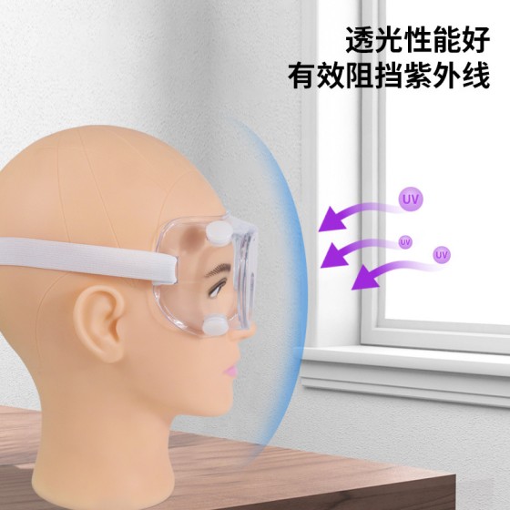 户外运动大框水上运动乐园漂流玩水防护眼镜防紫外防雾专业护目镜