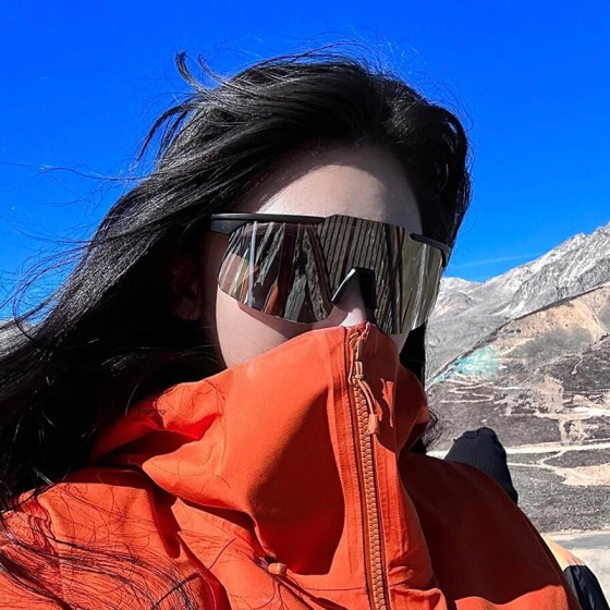 防紫外线爬山墨镜风镜护目镜滑雪太阳镜户外运动登山骑行眼镜A