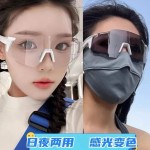 变色骑行眼镜日夜两用户外运动自行车夜骑防紫外线防风沙眼镜护目