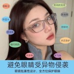 爆款防蓝光防雨防风沙花粉时尚骑行亚马逊跨境厂家批发平光护目镜