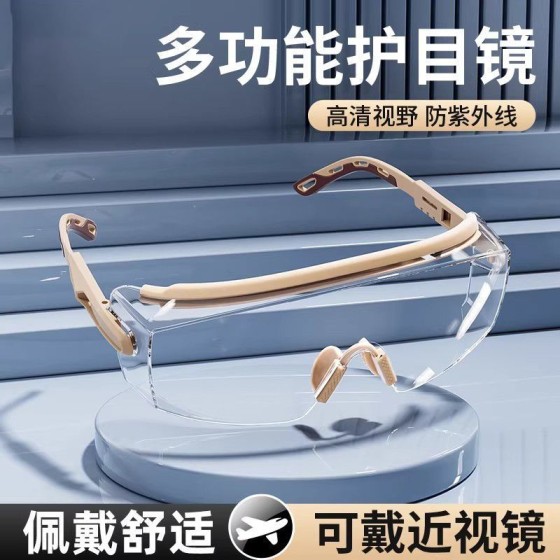 厂家批发骑行护目镜防风眼镜防灰尘不起雾登山防飞溅眼罩滑雪防护
