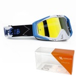 全漆面新品越野护目镜套装亮面摩托车眼镜男女户外骑行风镜N255